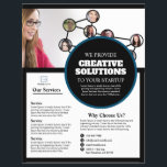 Marketing Flyer<br><div class="desc">Werben Sie mit unserem "Marketing Agency Business Flyer" für die Dienstleistungen Ihrer Marketing Agentur. Dieser Flyer ist Ihr Ticket, um die Aufmerksamkeit potenzieller Kunden zu erlangen und Ihre Expertise zu zeigen. Ob Sie sich auf digitales Marketing, Branding, SEO, Social Media Management oder andere Dienstleistungen spezialisiert haben, dieser Flyer ist vollständig...</div>