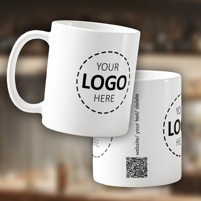 Marketing für den benutzerdefinierten QR-Code Kaffeetasse (Von Creator hochgeladen)