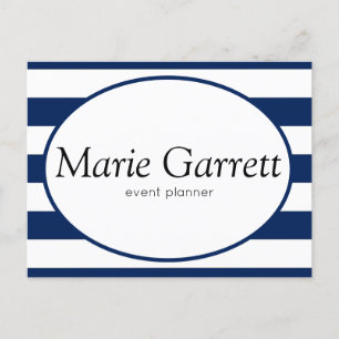 Marketing für klassische Marinebänder Feiertagspostkarte