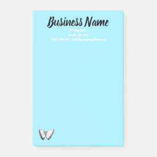 Marketing für Unternehmen personalisiert aquamarin Post-it Klebezettel