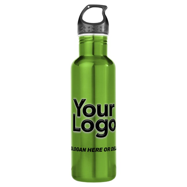 Marketing für Werbeaktionen für kleine Unternehmen Edelstahlflasche (Vorderseite)