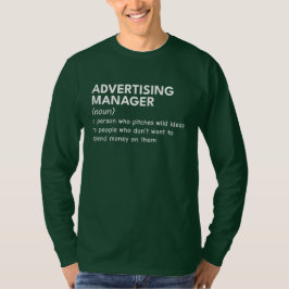Marketing-Geist mit Spaß T-Shirt