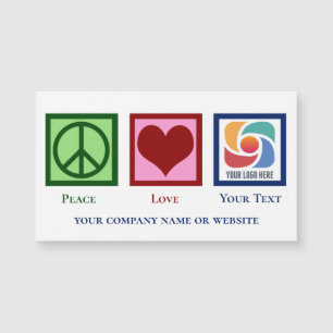 Marketing-Magnet für die Liebe von Peace Custom Bu Magnetkarte
