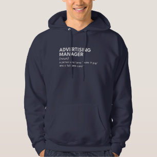 Marketing Manager Job Spaß Hoodie