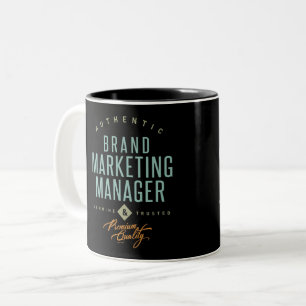 Marketing Manager Zweifarbige Tasse