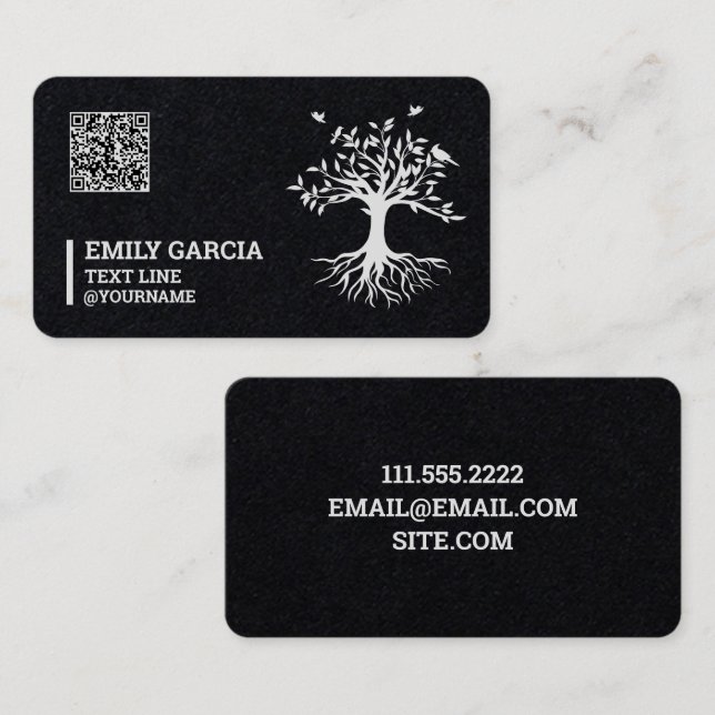 Marketing MLM Custom QR Visitenkarte (Vorne/Hinten)