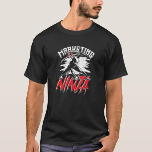 Marketing Ninja Marketer Team Archäologe T-Shirt