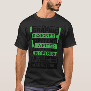 Marketing Specialist für Online-Marketing T-Shirt