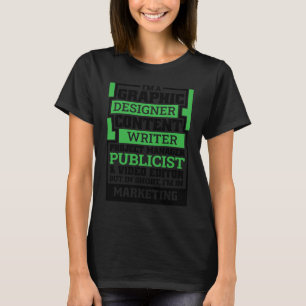 Marketing-Spezialist für Online-Marketing-Speziali T-Shirt