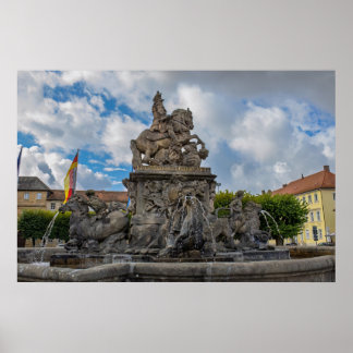 Markgrafenbrunnen Poster