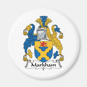Markham Familienwappen Magnet