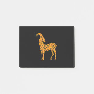 Markhor Einfaches Halloween-Outfit Ziegen-Kind-Kos Post-it Klebezettel