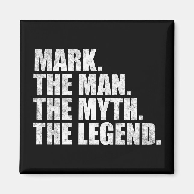Markiere den Namen, Markiere den Mann den Mythos d Magnet (Vorne)