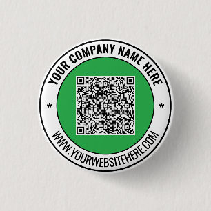 Markieren Sie Ihren Werbe-Geschäfts-QR-Code-Button Button
