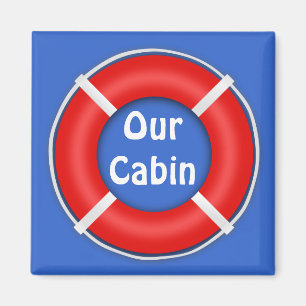 Markierer für die Tore auf dem Rettungsring Magnet