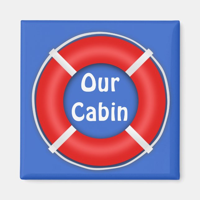 Markierer für die Tore auf dem Rettungsring Magnet (Vorne)