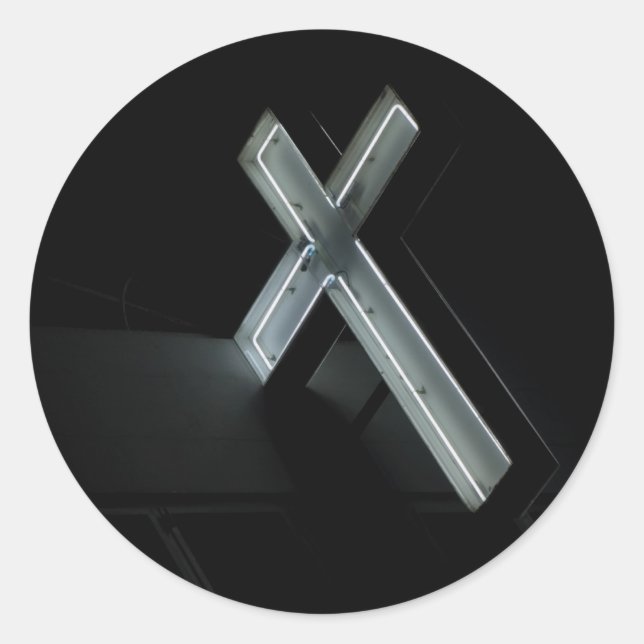 markiert den Punkt Runder Aufkleber (Vorderseite)