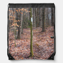 Markierter Hintermarkierungdrawstring-Rucksack