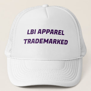 MARKIERTER LBI APPAREL HAT TRUCKERKAPPE