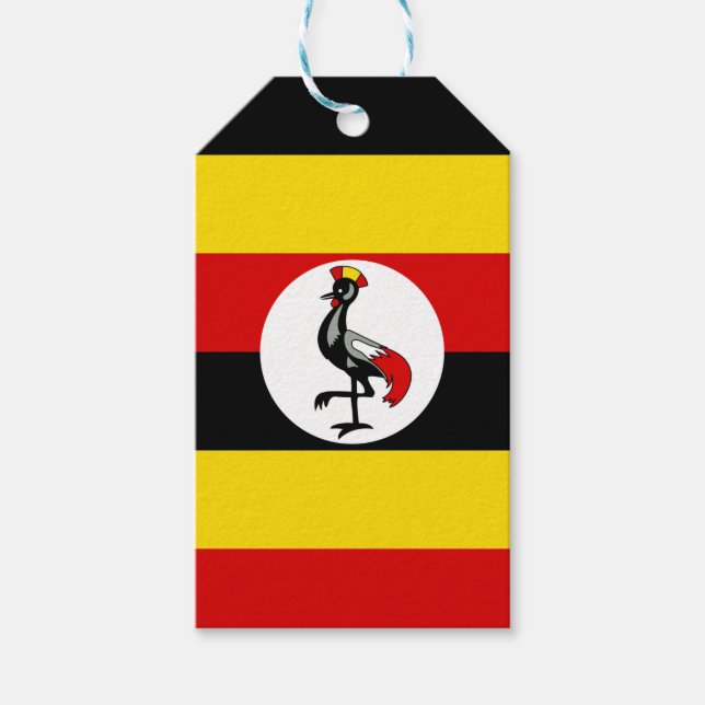 Markierung für das Geschenk von Uganda Geschenkanhänger (Vorderseite)