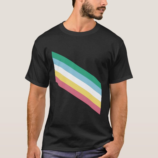 Markierung für den Invaliditätsstatus T-Shirt (Vorderseite)