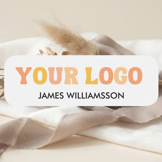 Markierung für den Namen des Mitarbeiters mit eige Namensschild (Employee Name Tag Custom Logo Magnetic Or Pin Back)