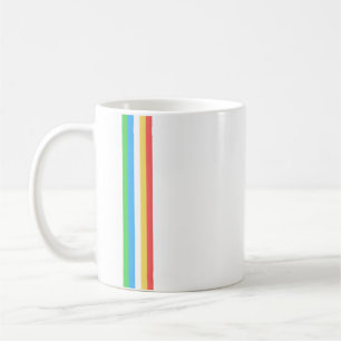 Markierung für den Ständer der Behinderung Kaffeetasse