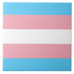 Markierung für den Trans Pride (Transgender Pride) Fliese