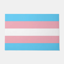Markierung für den Trans Pride (Transgender Pride) Fußmatte