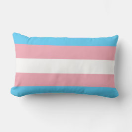 Markierung für den Trans Pride (Transgender Pride) Lendenkissen