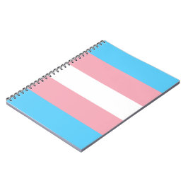 Markierung für den Trans Pride (Transgender Pride) Notizblock
