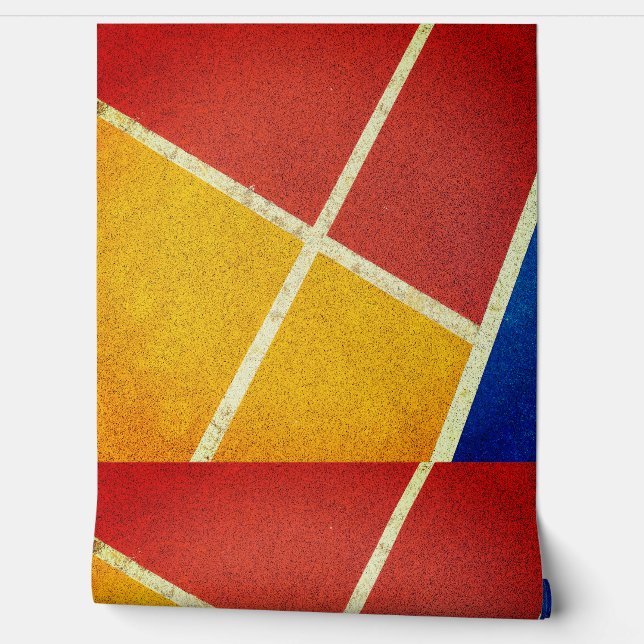 Markierungslinien Tapete (Abrollen)