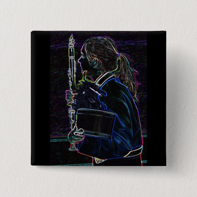 Markierungstasten für den Clarinetist Button (Vorderseite)