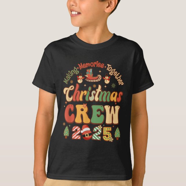 Marking Together Matching Family Christmas Crew 20 T-Shirt (Vorderseite)