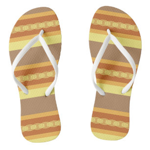 Markise im Mid-Century-Stil - Erdtöne Flip Flops