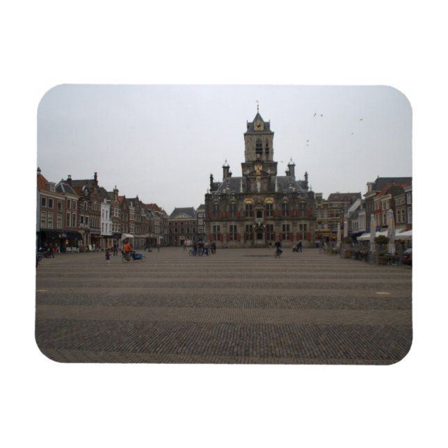 Markt, Delft Magnet (Horizontal)