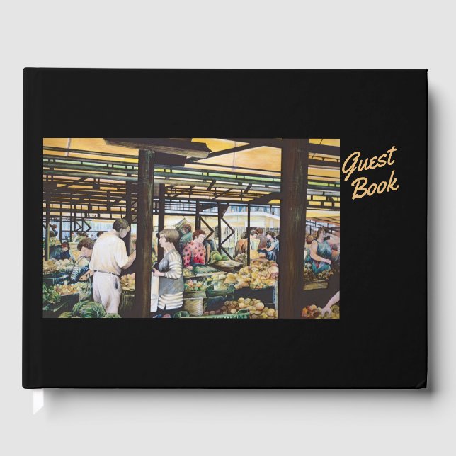 Markt der Bauer von Miskolc, Ungarn Gästebuch (Vorderseite)