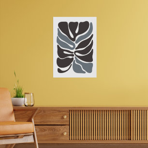 Markt für Bohemische Blume   Moderne Abstrakte Blä Poster