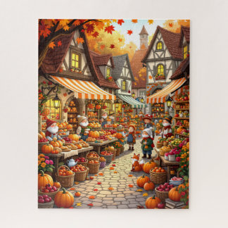 Markt für Herbsternte Puzzle