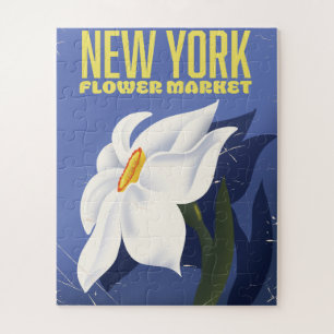 Markt für neue York-Blume Puzzle
