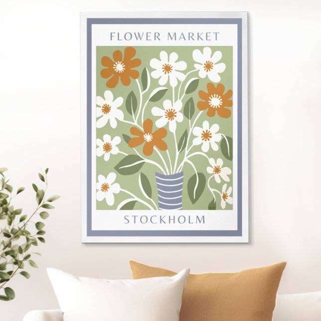 Markt für Vintage Blume Poster (Elevate Your Space with Flower Market Wall Art Prints by Wild on Flowers)