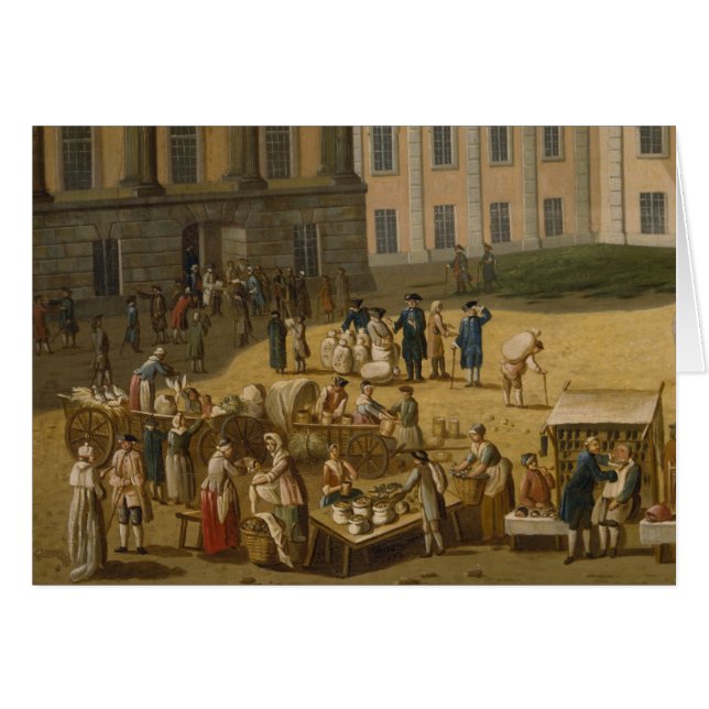 Markt in der Änderung Markt, Potsdam, 1772 (Vorderseite (Horizontal))