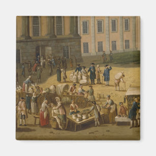 Markt in der Änderung Markt, Potsdam, 1772 Magnet