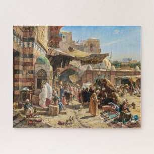 Markt in Jaffa   Gustav Bauernfeind   Puzzle