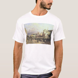Markt in Nishny, Novgorod, 1872 T-Shirt