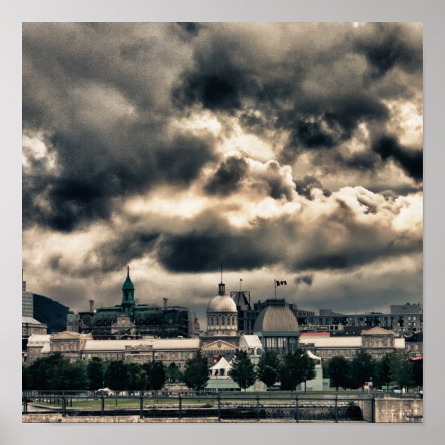 Markt Marche Bonsecours/Bonsecours Poster (Vorne)