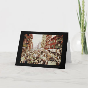 Markt-Maulbeerst. New York City 1900 Karte