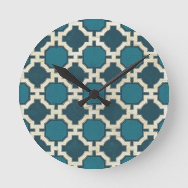 Markt-Motive VI Runde Wanduhr (Vorderseite)