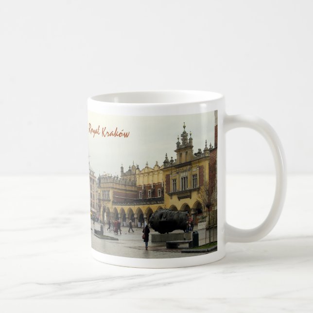 Markt-Quadrat-Tasse Tasse (Rechts)