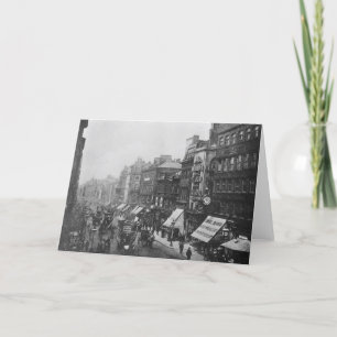 Markt-Straße, Manchester, c.1910 Karte